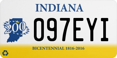 IN license plate 097EYI