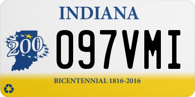 IN license plate 097VMI