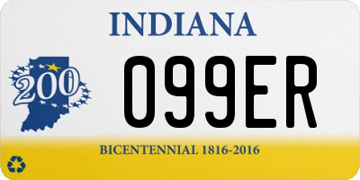 IN license plate 099ER