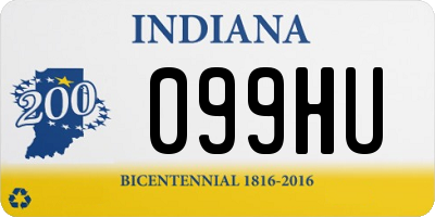 IN license plate 099HU