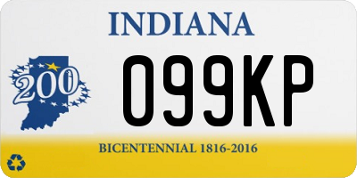 IN license plate 099KP