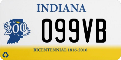 IN license plate 099VB