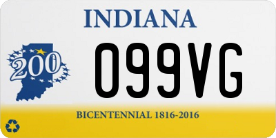 IN license plate 099VG