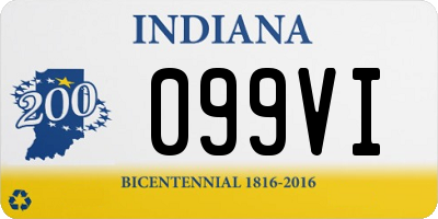 IN license plate 099VI