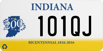 IN license plate 101QJ