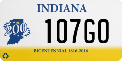IN license plate 107GO