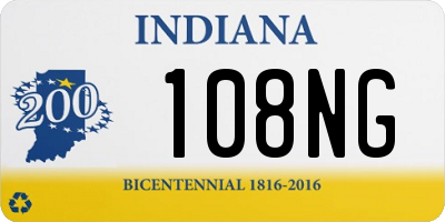 IN license plate 108NG