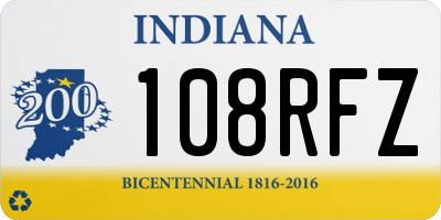 IN license plate 108RFZ