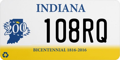 IN license plate 108RQ