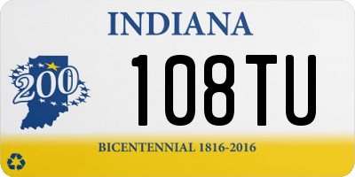 IN license plate 108TU