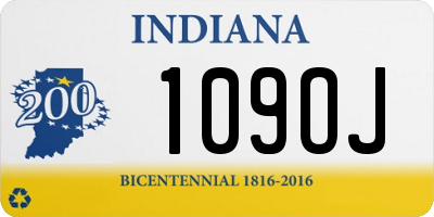 IN license plate 109OJ