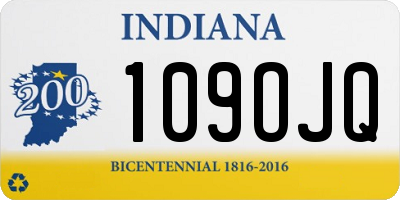 IN license plate 109OJQ