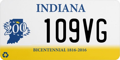 IN license plate 109VG