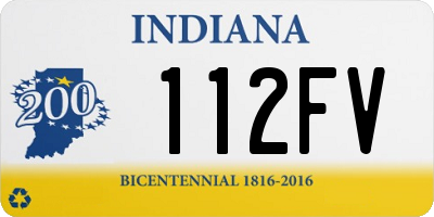 IN license plate 112FV