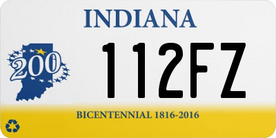 IN license plate 112FZ