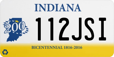 IN license plate 112JSI