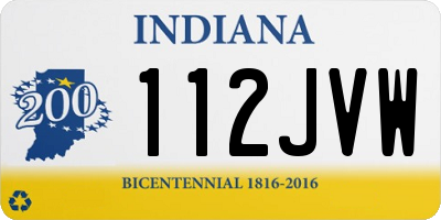 IN license plate 112JVW
