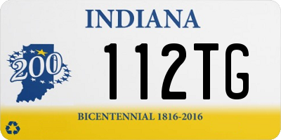 IN license plate 112TG