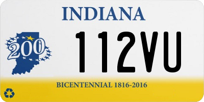 IN license plate 112VU