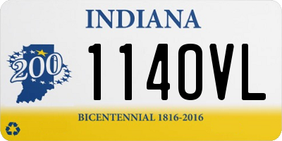 IN license plate 114OVL