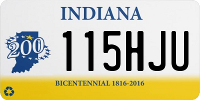 IN license plate 115HJU