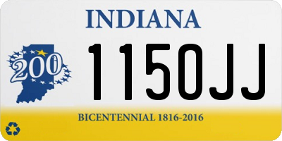 IN license plate 115OJJ