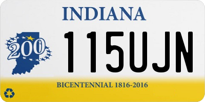 IN license plate 115UJN