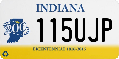 IN license plate 115UJP
