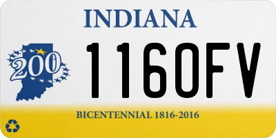 IN license plate 116OFV