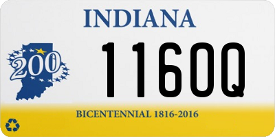 IN license plate 116OQ