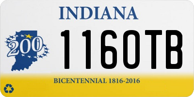 IN license plate 116OTB