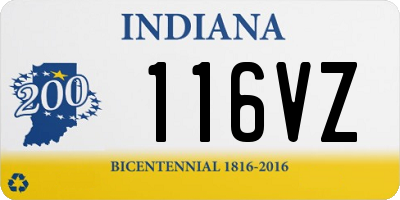 IN license plate 116VZ