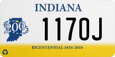 IN license plate 117OJ