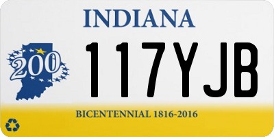 IN license plate 117YJB