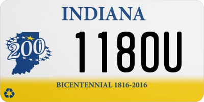 IN license plate 118OU