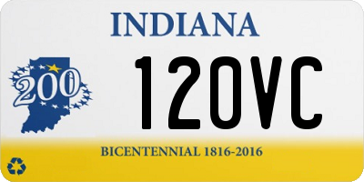 IN license plate 120VC