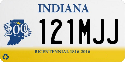 IN license plate 121MJJ
