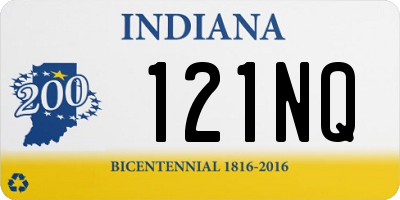 IN license plate 121NQ