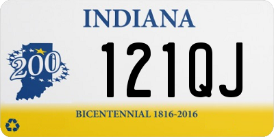 IN license plate 121QJ