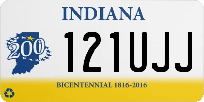 IN license plate 121UJJ