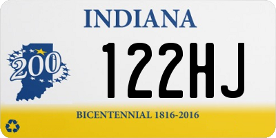 IN license plate 122HJ