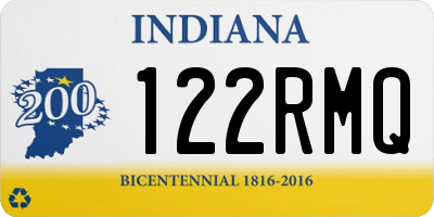 IN license plate 122RMQ