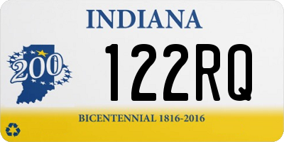 IN license plate 122RQ