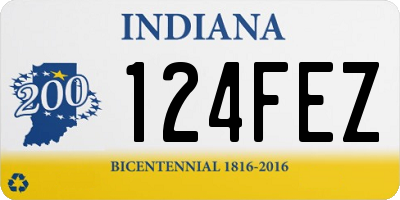 IN license plate 124FEZ