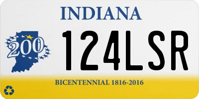 IN license plate 124LSR