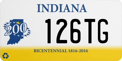 IN license plate 126TG