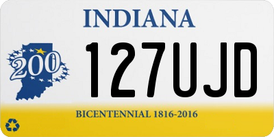 IN license plate 127UJD