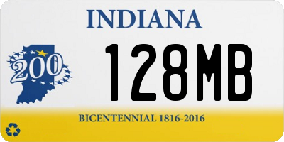 IN license plate 128MB