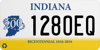 IN license plate 128OEQ