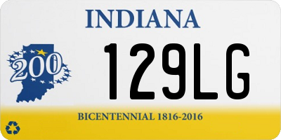 IN license plate 129LG